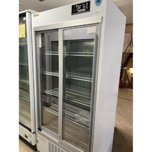 ■中古品 ダイワ リーチンショーケース DC-ME50A-EC 2014年 552L 900ｘ600ｘ1900ｍｍ 冷蔵ショーケース 動作問題なし■ ○ダイワ冷機 薬用リーチイン冷蔵ショーケース DC－ME50A－EC