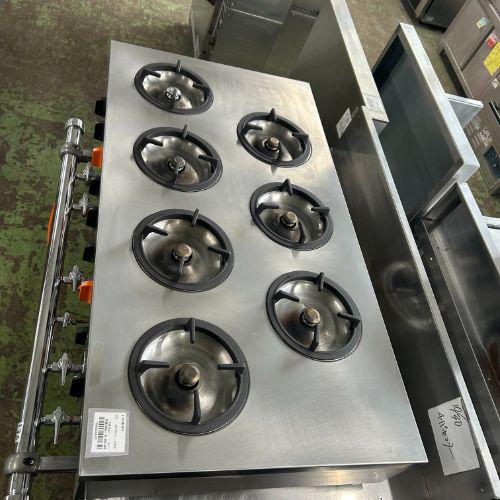 ガステーブルコンロ 飯城 マルゼン M-607C 都市ガス 業務用 中古/送料