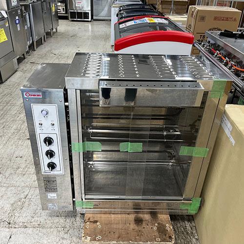 業界最長1年保証】ロータリーチキンロースター 押切電機 TR-4N 業務用 