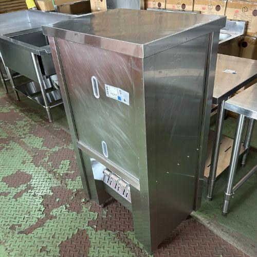 中古品】業務用 ステンレス製 ライスタンク ステンレス製米櫃 米びつ