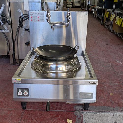 業界最長1年保証】IH中華レンジ タニコー TICR-A605T 業務用 中古/送料 