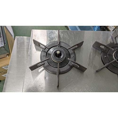 2口ガスコンロ リンナイ(Rinnai) ET21-2STSY-S 都市ガス 業務用 中古
