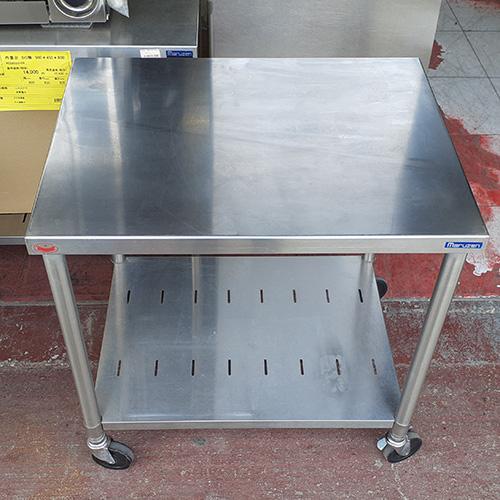 作業台 キャスター付き マルゼン 業務用 中古/送料別途見積 : 業務用