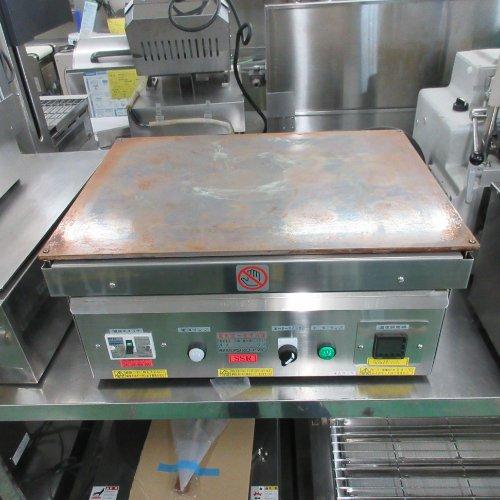 業界最長1年保証】電気式一文字焼火床 大型(銅板) アラハタフード 業務