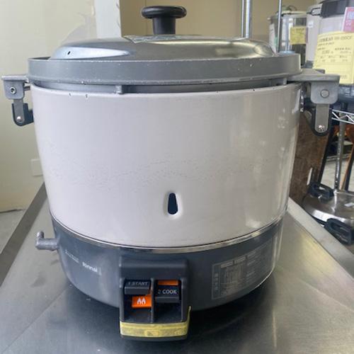 ガス炊飯器 3升 リンナイ(Rinnai) RR-30S1 プロパンガス 業務用 中古 