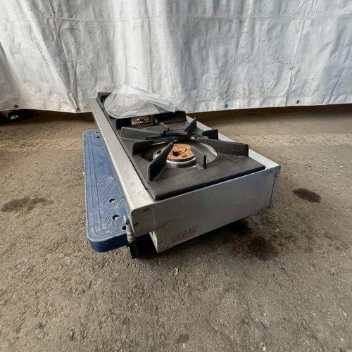 卓上ガスコンロ3口 リンナイ(Rinnai) RSB-306A 都市ガス 業務用 中古