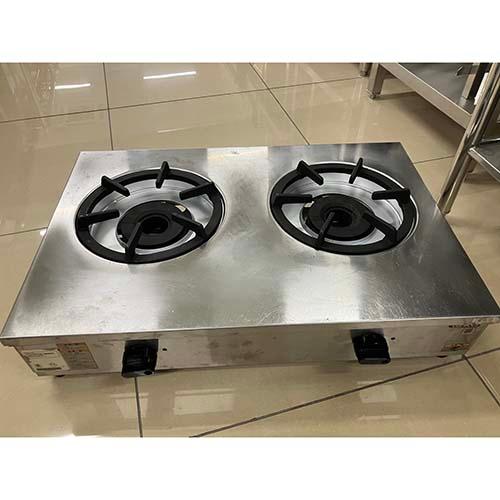 タニコー 業務用卓上型2口ガスコンロ TGU-75 LPガス ガステーブル 厨房 ガステーブルコンロ タニコー TGU-75 都市ガス 業務用 中古/送料別途