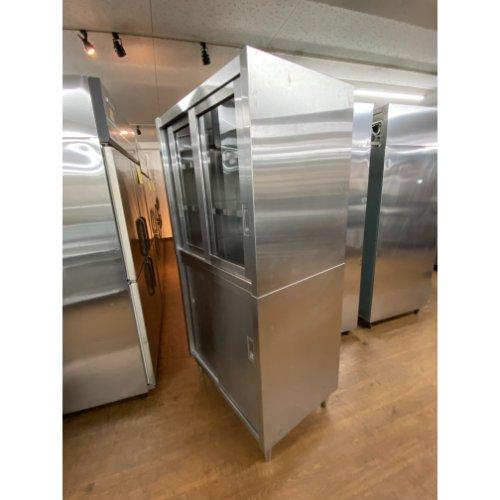 食器棚 ガラス扉 業務用 中古/送料別途見積_7