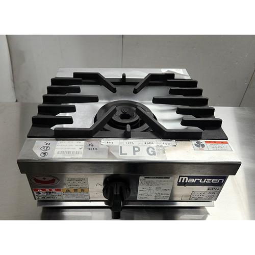 卓上ガスコンロ マルゼン RGC-044D プロパンガス 業務用 中古/送料別途 