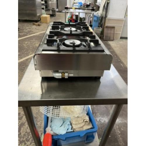 ガスコンロ マルゼン M-822DC プロパンガス 業務用 中古/送料別途見積