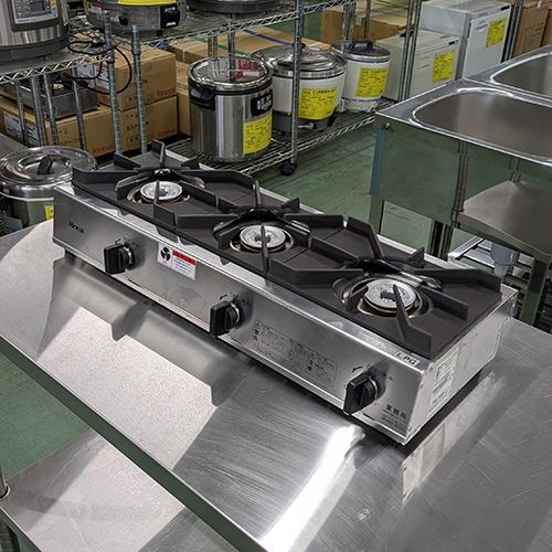 卓上ガスコンロ リンナイ(Rinnai) RSB-311A プロパンガス 業務用 中古 
