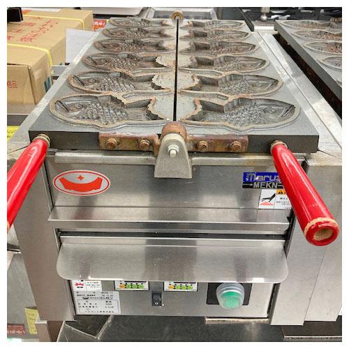 業界最長1年保証】電気式たい焼き器 マルゼン MEKN-1T 業務用 中古