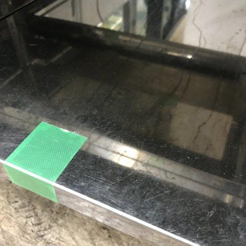 作業台 中棚付き 炊飯スライド台車付き BGなし 業務用 中古/送料別途見積の画像