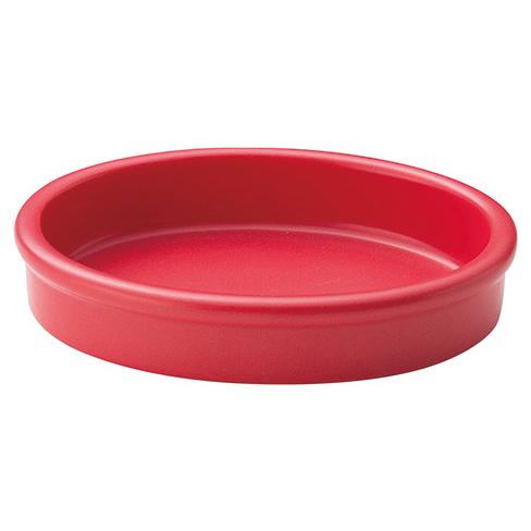 名作 楕円15cmバル 高さ32(mm)/業務用/新品 健康鍋 赤 皿