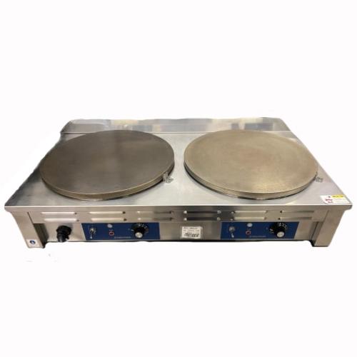 業務用2連クレープ焼き器、LPガス、、プロパンガス、屋台、キッチンカー 業務用2連クレープ焼き器、LPガス、、プロパンガス、屋台、キッチンカー