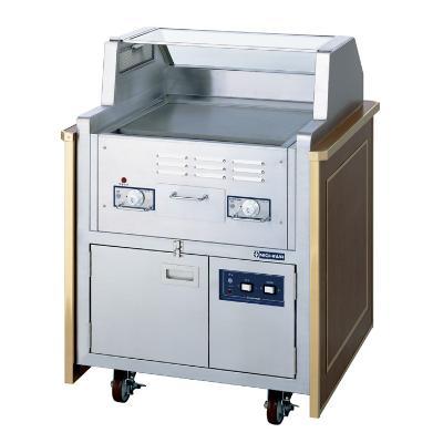 電気無煙式ステーキワゴン幅850×奥行825×高さ1100(EGTW-6) /業務 電気無煙式ステーキワゴン幅850×奥行825×高さ1100(EGTW-6) /業務