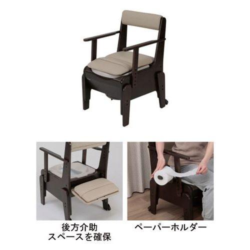 家具調トイレ 座楽 コンパクト/【PN-L23218 脱臭あたたか便座】×1組/業務用/新品/送料無料_2