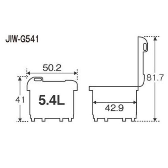 JIW-G541(JIW-G541-XS)【タイガー】IH炊飯ジャー 1.8L〜5.4リットル 3