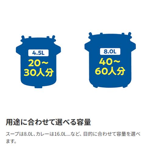 象印（ZOJIRUSHI） マイコンスープジャー 8.0L TH-CV080 ステンレス