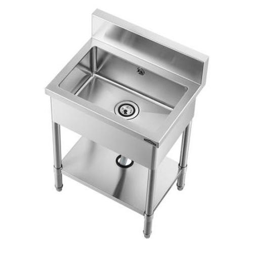 HTB1S-064 【テンポスオリジナル】 1槽シンク 幅600×奥行450×高さ800