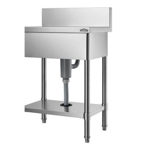 HTB1S-064 【テンポスオリジナル】 1槽シンク 幅600×奥行450×高さ800