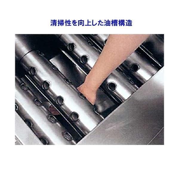 マルゼン フライヤー LPガス用 プロパン　MGF-18k マルゼン 1槽ガスフライヤー MGF-18K W430×D600×H800 LPG