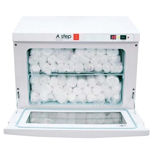 A step　おしぼりウォーマー　CHC-17F　温冷蔵庫　60本～80本　MOCA　17L　オールーシーズン　温度調節　業務用 タオルウォーマー17L 60~80本収納 温蔵&冷蔵切替型 アステップ MOCA