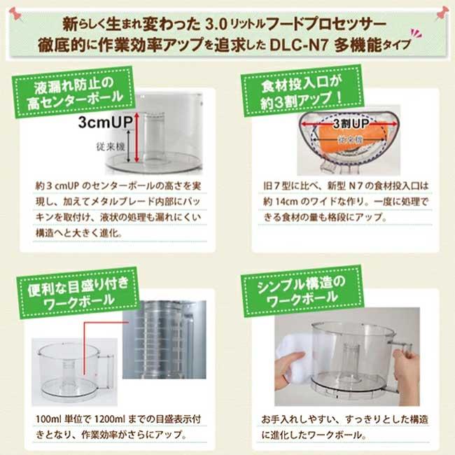 Cuisinart DLC-N7JPG フードプロセッサー送料込み クイジナート（Cuisinart） DLC-N7JPG 業務用フードプロセッサー 多