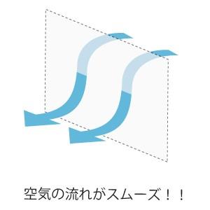 エアコン用フィルター シールタイプ 抗菌剤入り 東京クイン イイナ 業務用エアコンフィルター3枚入｜tenposeisou｜03