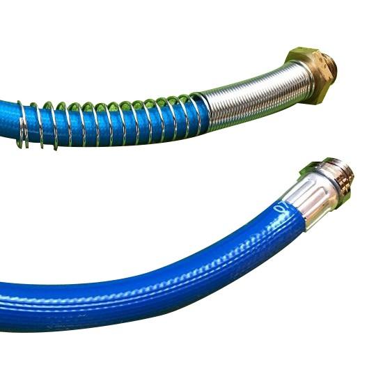 エアコン洗浄 吐水ホース ESW-28K用 ソフトタイプ 高圧ホース 10m 青