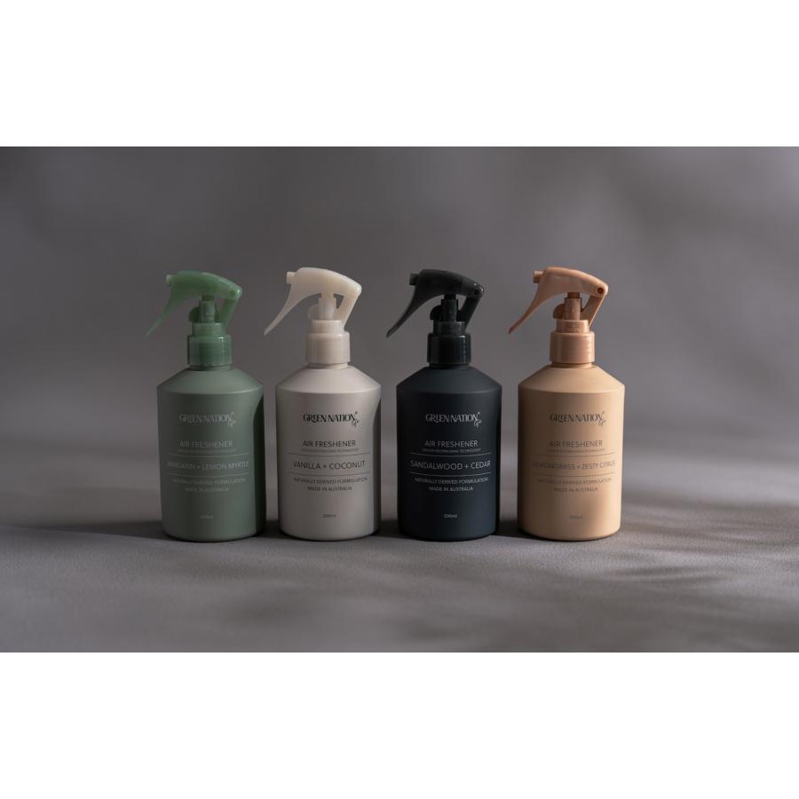 GREEN NATION life エアーフレッシュナー 200ml 4種 無添加 人工香料不
