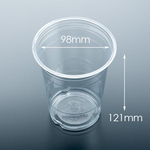 フジ プラカップ 16オンス 500ml 1000個 プラスチックカップ(FP98-500)の画像