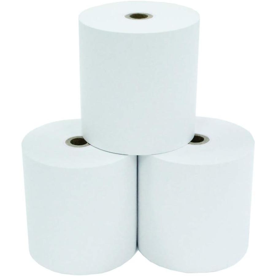 感熱レジロール 60巻 幅80mm×直径80mm×芯径12mm 63m巻 8080T 感熱