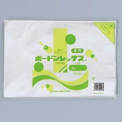 ボードンレックス #25 No.10(180×270mm)4穴 6000枚 福助工業 ボードンレックス0.025 No.10 4穴 1ケース(6000枚） : 店舗