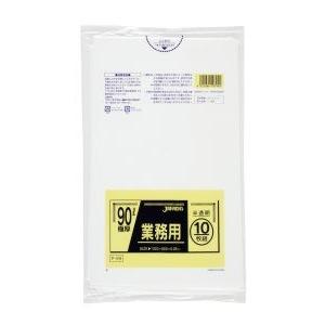 ジャパックス 業務用ポリ袋 90L 半透明  0.050mm 200枚 10枚×20冊入 P-99