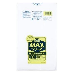 ジャパックス 業務用 ポリ袋 90L 半透明  0.030mm 300枚 10枚×30冊入 S-95