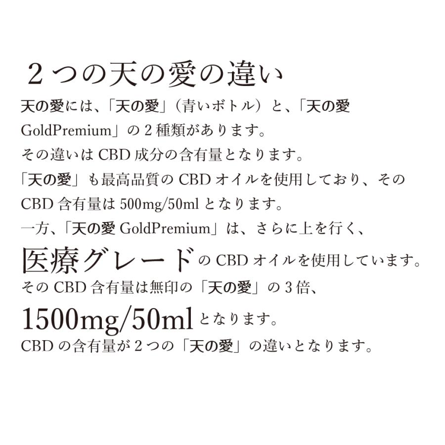 CBDオイル含有健康補助食品「天の愛（めぐみ）GoldPremium」　日本製品 |  | 02