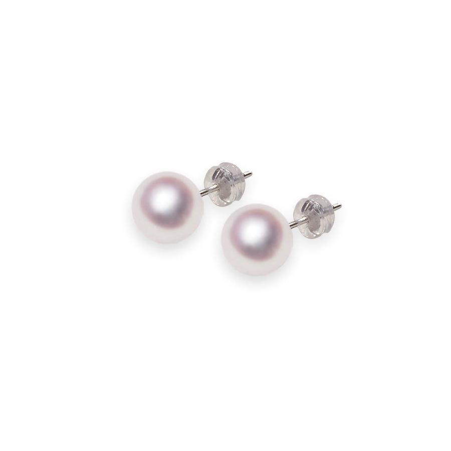 【即納】真珠 ピアス Pt 8.5mm あこや アコヤ 宇和島 パール 誕生日 冠婚葬祭 シンプル 定番 人気 送料無料 プレゼント