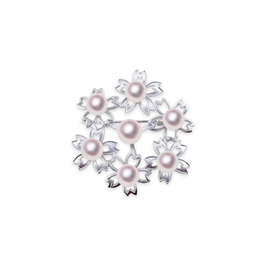 真珠 ブローチ SV 6.5〜7.5mm あこや アコヤ 宇和島 パール 誕生日 結婚式 結婚記念日 人気 送料無料 プレゼント
