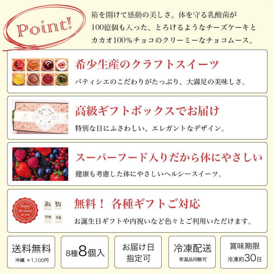 お中元 21 スイーツ 夏 ギフト おしゃれ 高級 お菓子 御中元 誕生日プレゼント 内祝い 母 女性 男性 30代 40代 50代 ヘルシースイーツアソート8個入 Te015 R パティスリー天使のおくりもの 通販 Yahoo ショッピング