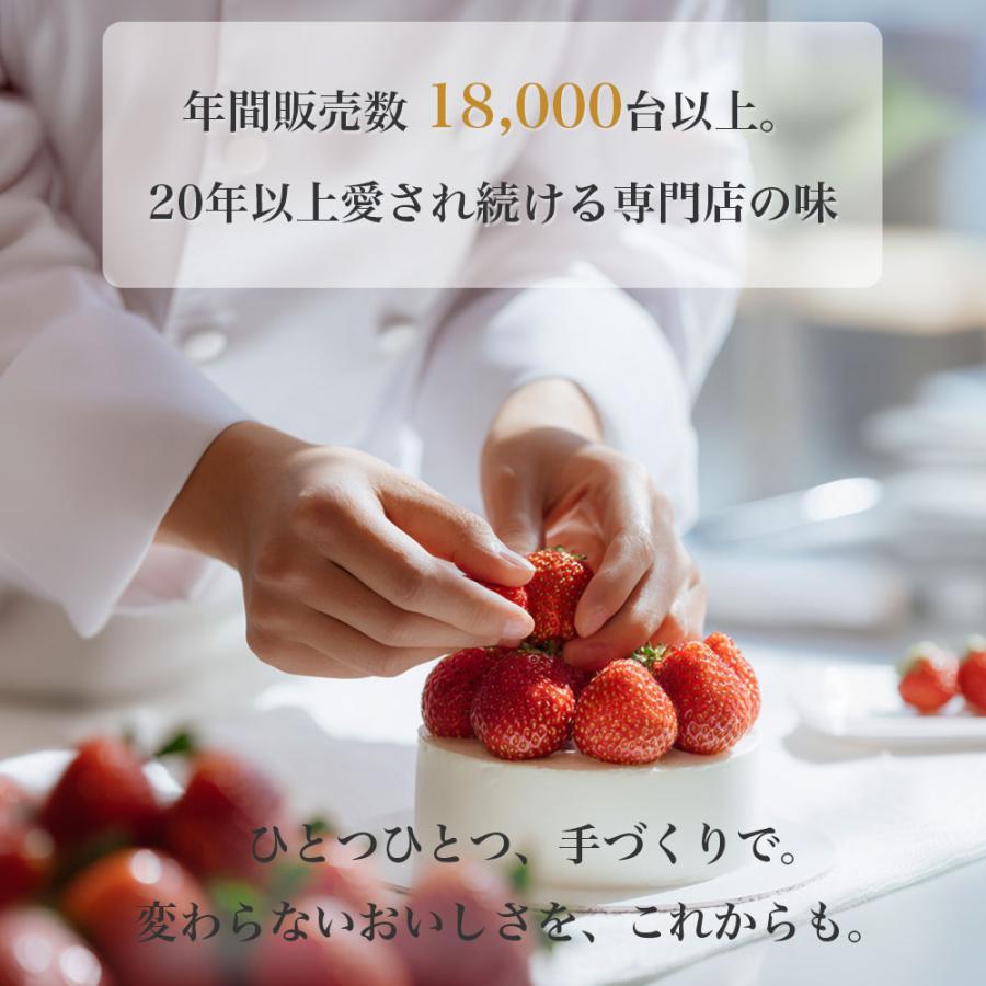 誕生日ケーキ バースデーケーキ 宅配 子供 高級 苺 生クリーム チョコ 人気 インスタ映え 美味しい 大人 冷凍 生チョコトルテ&ホワイトベリー 4号 x2台 | 天使のおくりもの | 03