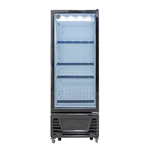 業務用(ジェーシーエム)RIT　タテ型冷蔵ショーケース　RITS-230　230リットル　幅570×奥行550×高さ1627mm