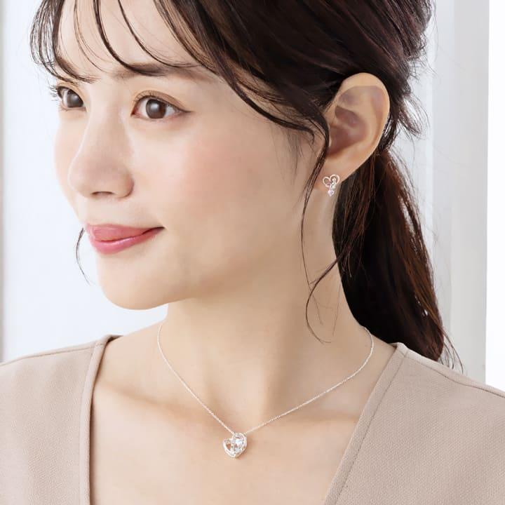 ネックレス レディース 猫 ネコ ねこ シルバー K10 K18 プラチナ