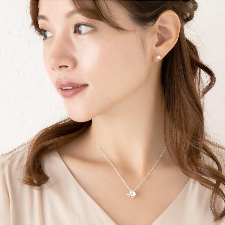 天使の卵 直営店 ネックレス レディース ダンシングストーン シルバー 