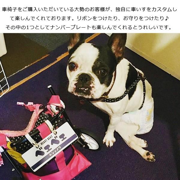 天使の車輪専用 オプション ナンバープレート 本体別 犬の車椅子用 ネームプレート 車いすのアクセサリー Number ワンちゃんの愛車 天使の車輪 通販 Yahoo ショッピング