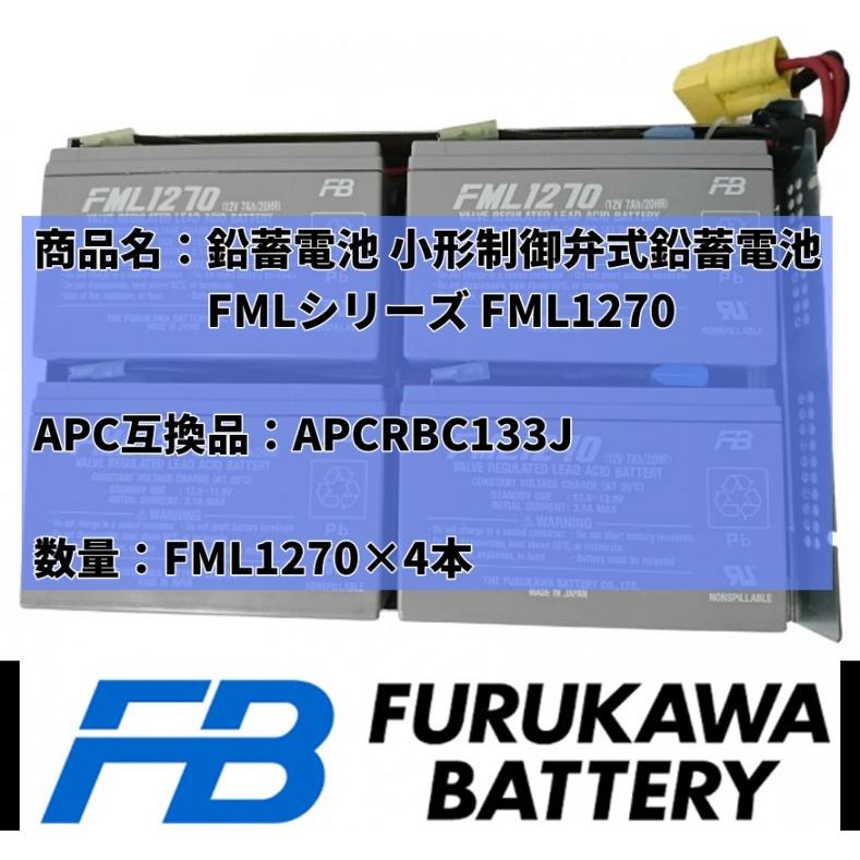 新品 APC RBC133J : SMT1500RMJ2U 交換用バッテリーキット 互換品 国産電池使用 UPS｜tenshodengen｜03