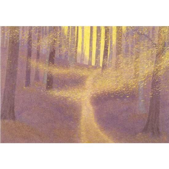 東山魁夷 絵画 木枯らし舞う 【複製】【美術印刷】【巨匠】【6号