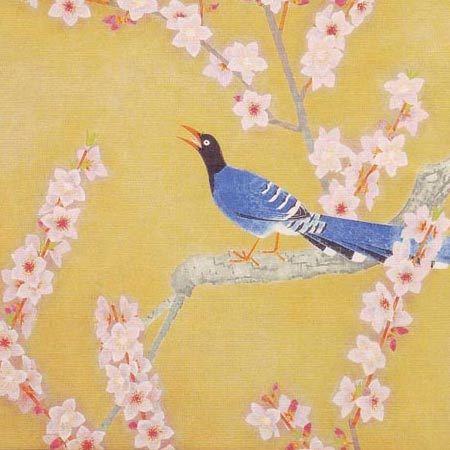 上村松篁 絵画 春輝 【複製】【美術印刷】【巨匠】【変型特寸 上村松篁 絵画 春輝 【複製】【美術印刷】【巨匠】【変型特寸