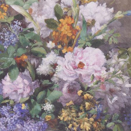 ルノワール 絵画 春の花束 【複製】【美術印刷】【世界の名画