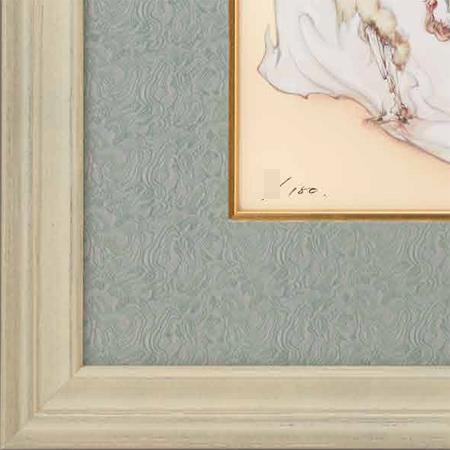 入江明日香 絵画 白い森 送料無料 【複製】【美術印刷】【巨匠